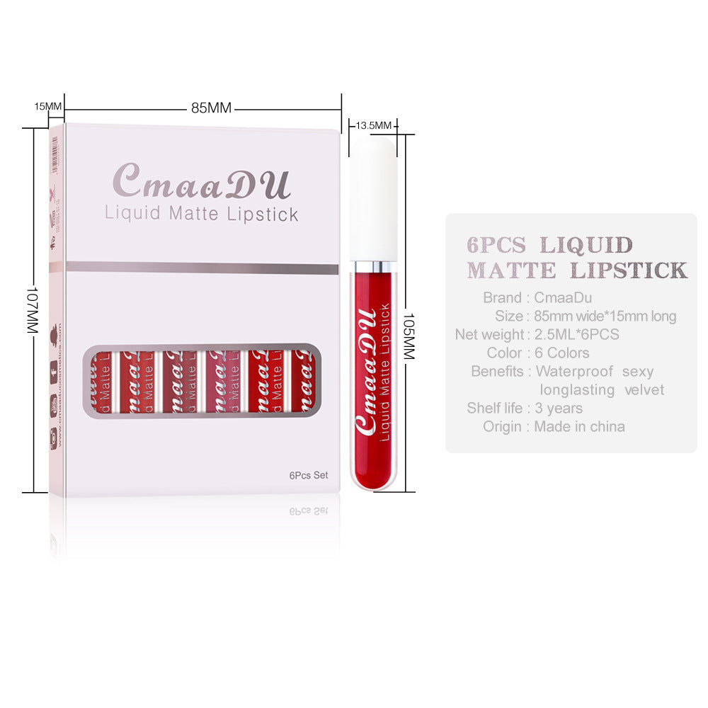 Matte Non-stick Long Lasting Lip Gloss